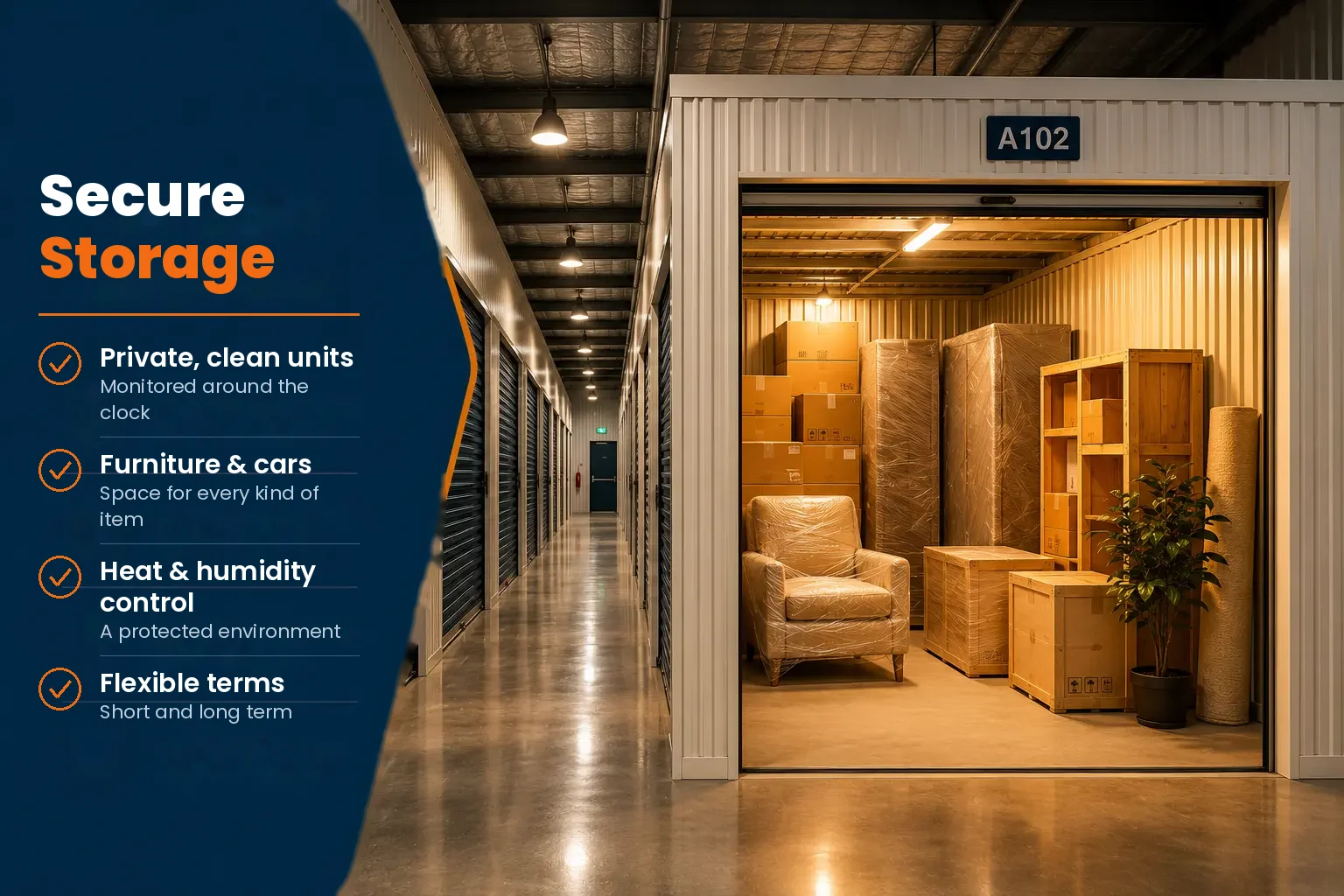 Secure storage — Al Basma Express