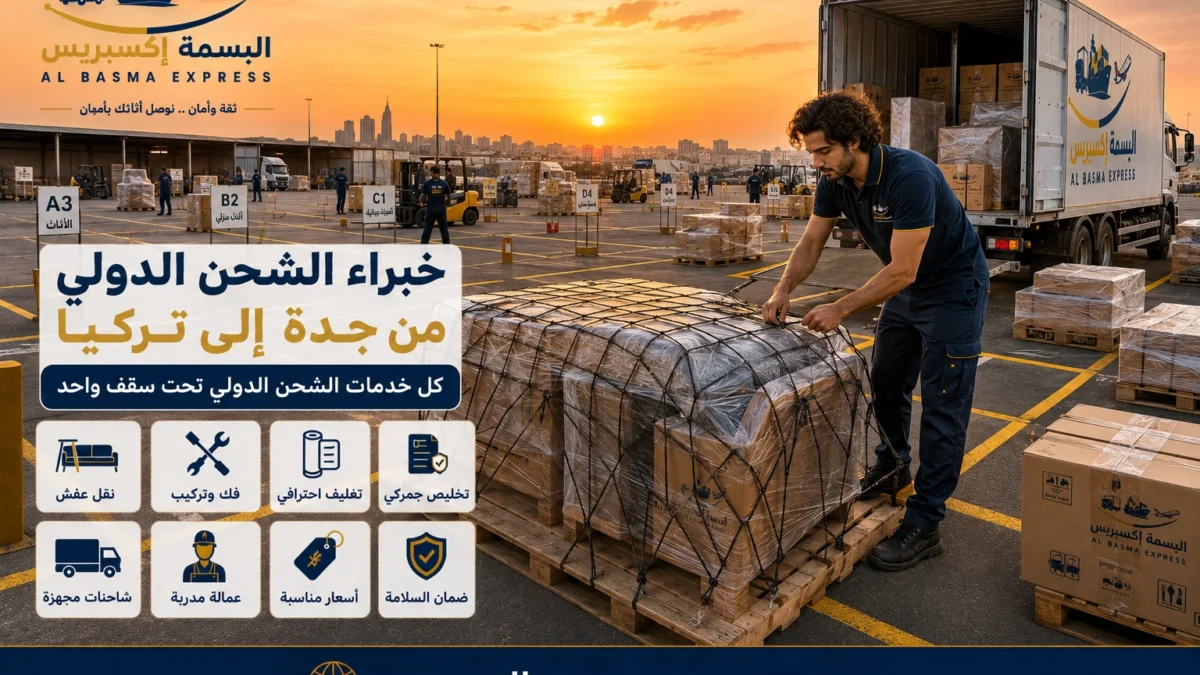 شحن من جدة إلى تركيا متى تختار البري ومتى تحتاج إلى الجوي؟