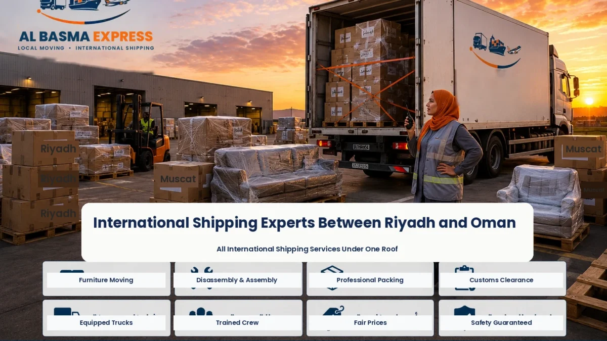 Furniture Shipping and Moving Company from Riyadh to Oman A Practical Guide