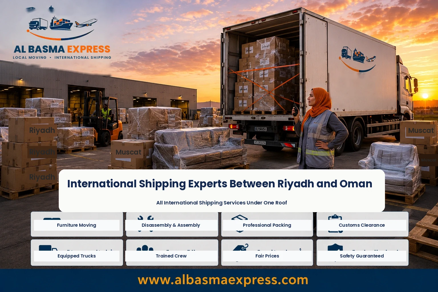 Furniture Shipping and Moving Company from Riyadh to Oman | +966553923364 A Practical Guide