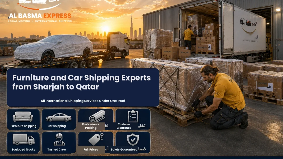 Furniture and Car Shipping Company from Sharjah to Qatar A Complete Transport Plan
