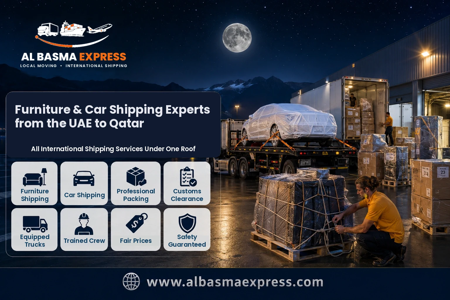 Furniture and Car Shipping Company from the UAE to Qatar: +971557643821 Your Complete Guide Before Booking