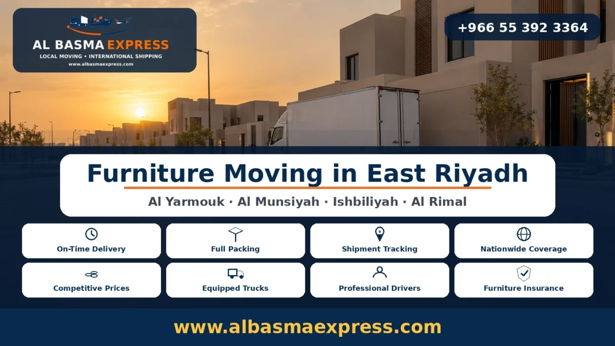 Furniture Moving in East Riyadh Hydraulic Hoist for New Buildings