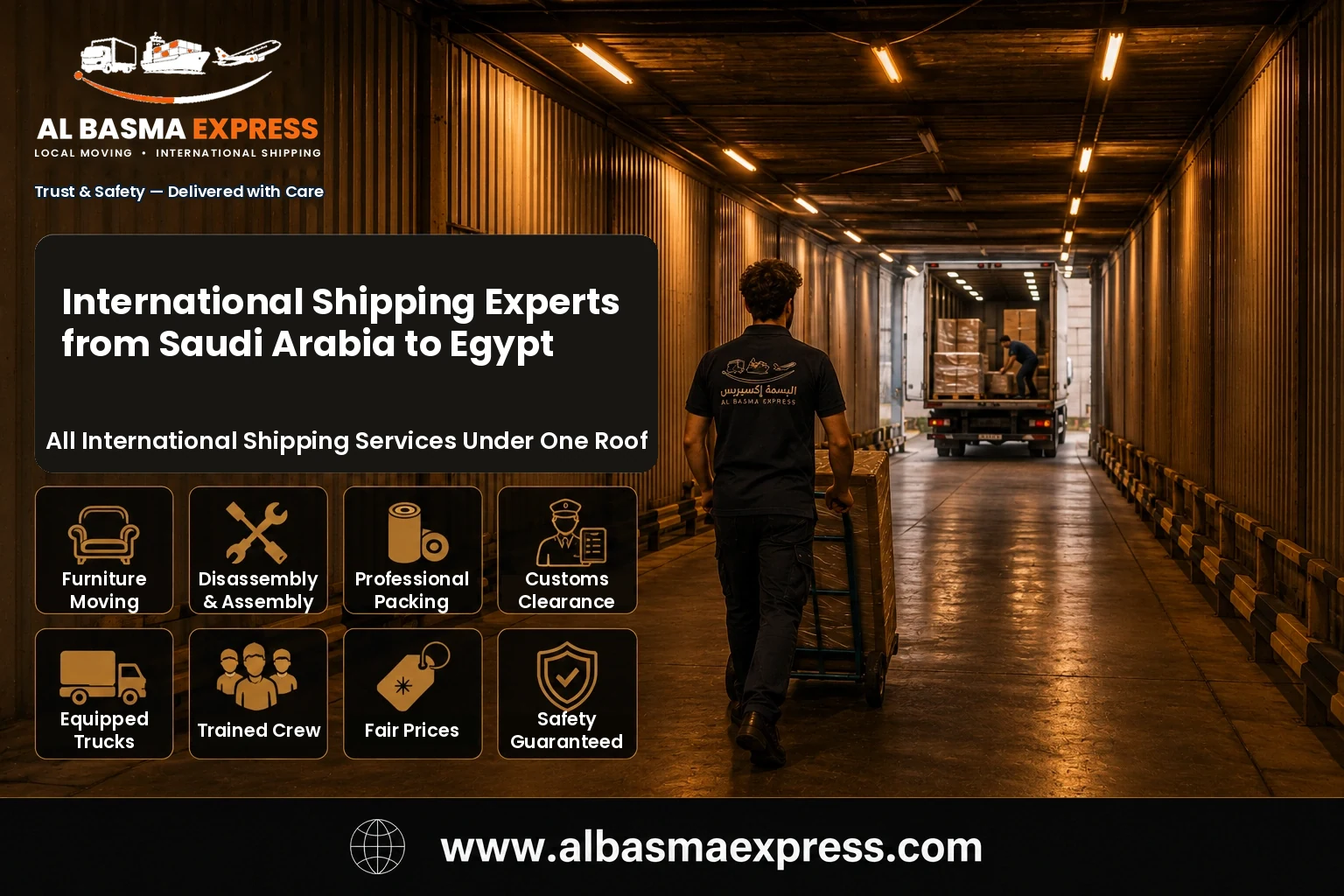 Shipping from Saudi Arabia to Egypt: +966553923364 When to Choose Sea and When You Need Air