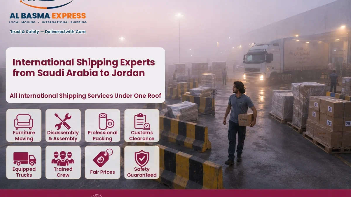 Shipping from Saudi Arabia to Jordan Your Guide to Crossing Al Haditha and Al Omari to Your Door