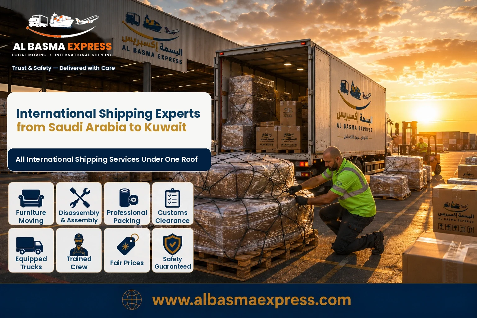 Shipping from Saudi Arabia to Kuwait: +966553923364 Which Route Suits Your Shipment Before the Trip Begins?