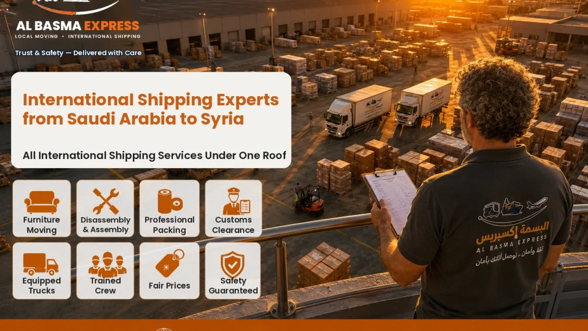 Shipping from Saudi Arabia to Syria How to Choose Between Managing the Shipment and Managing the Road