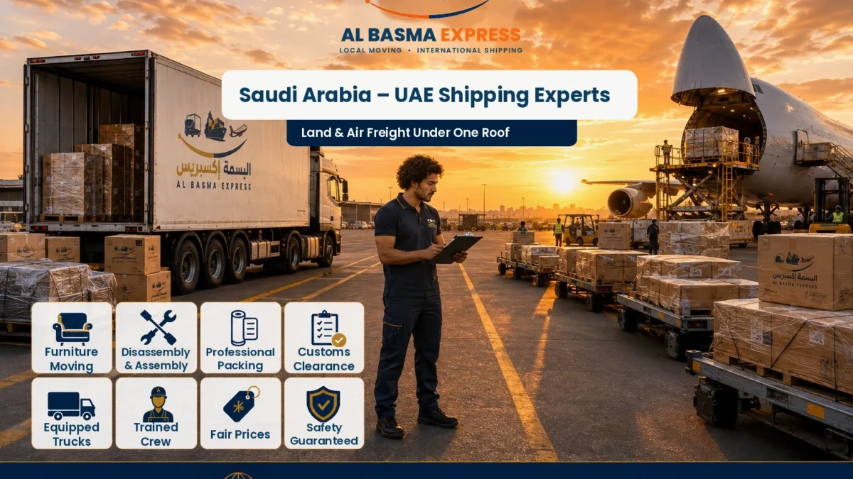 Shipping from Saudi Arabia to the UAE Direct Land Route and Service to Your Door