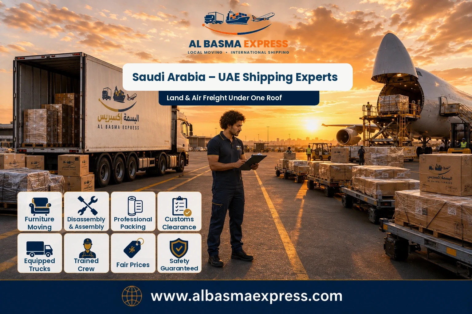 Shipping from Saudi Arabia to the UAE Direct Land Route and Service to Your Door