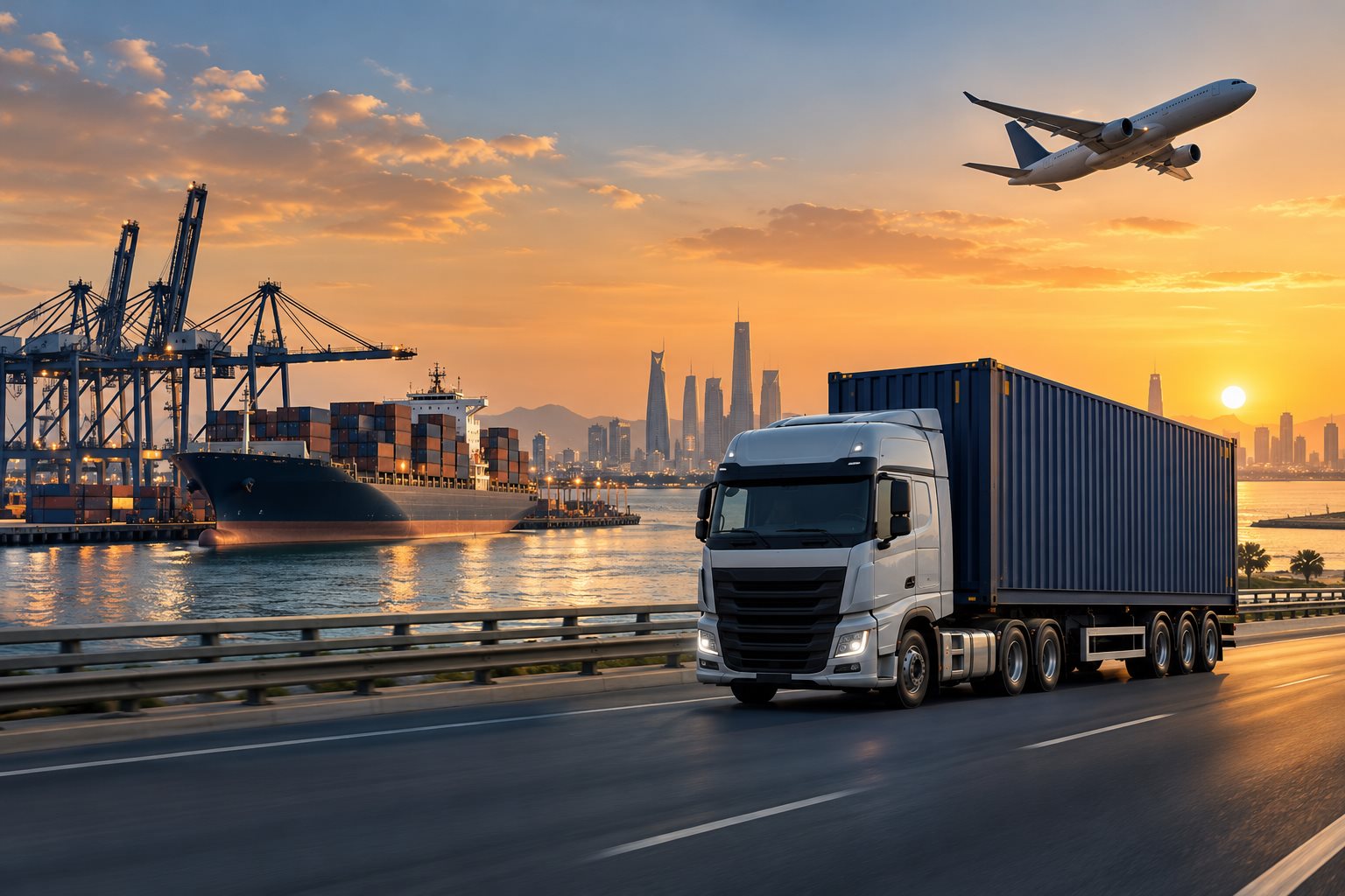 International shipping from Saudi Arabia to the Gulf and beyond — Al Basma Express
