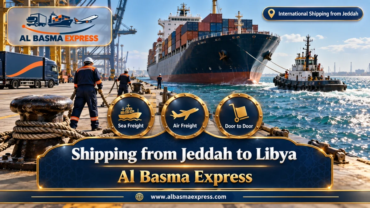 Shipping from Jeddah to Libya Car, Container & Equipment Shipping by Sea