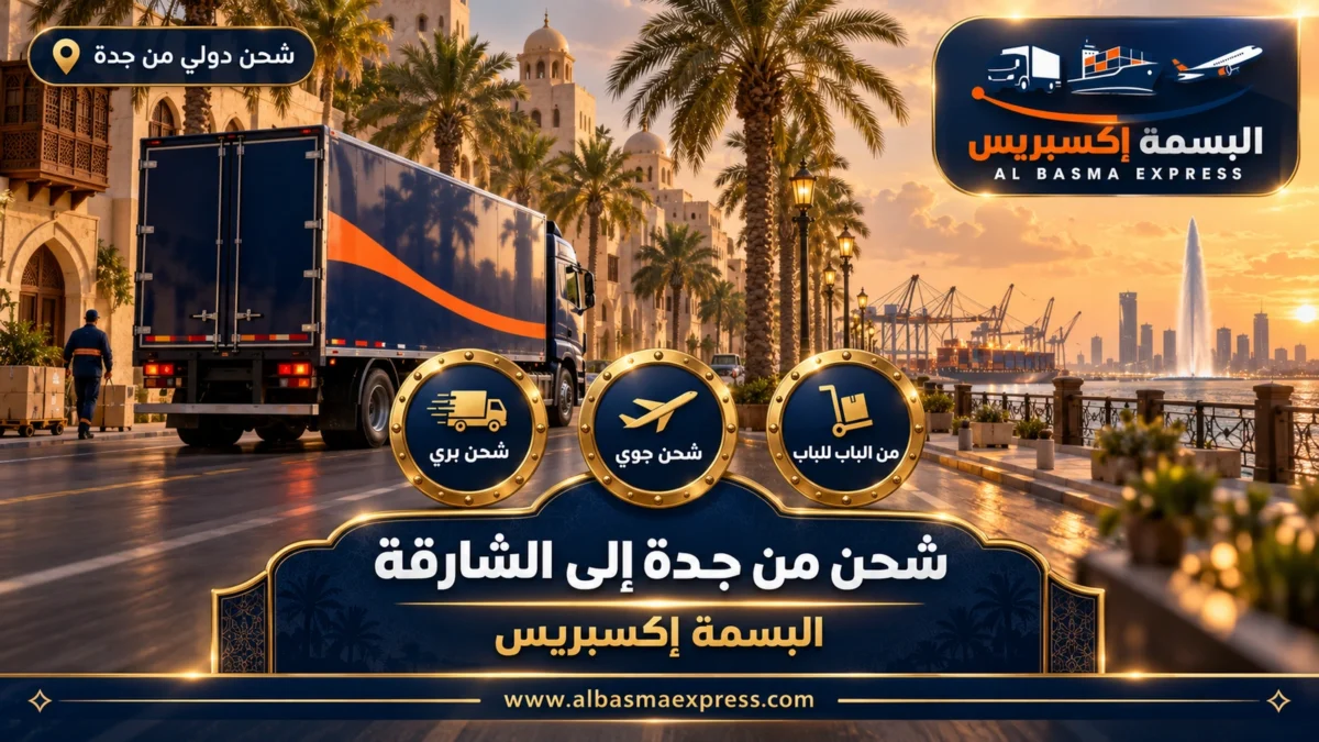 شركة شحن من جدة إلى الشارقة | البسمة إكسبريس