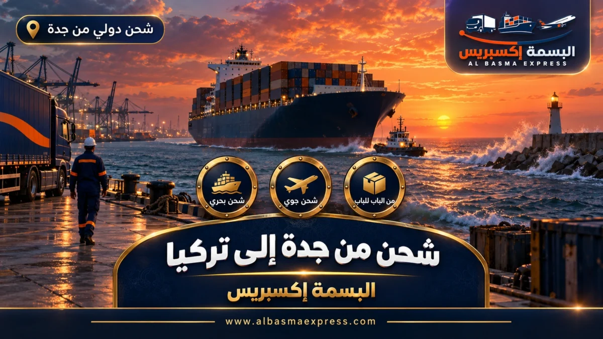 شركة شحن من جدة إلى تركيا | البسمة إكسبريس
