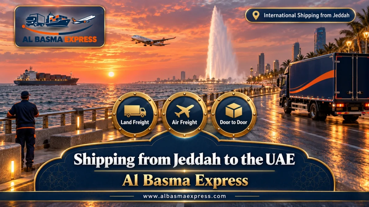 Shipping from Jeddah to the UAE | Al Basma Express