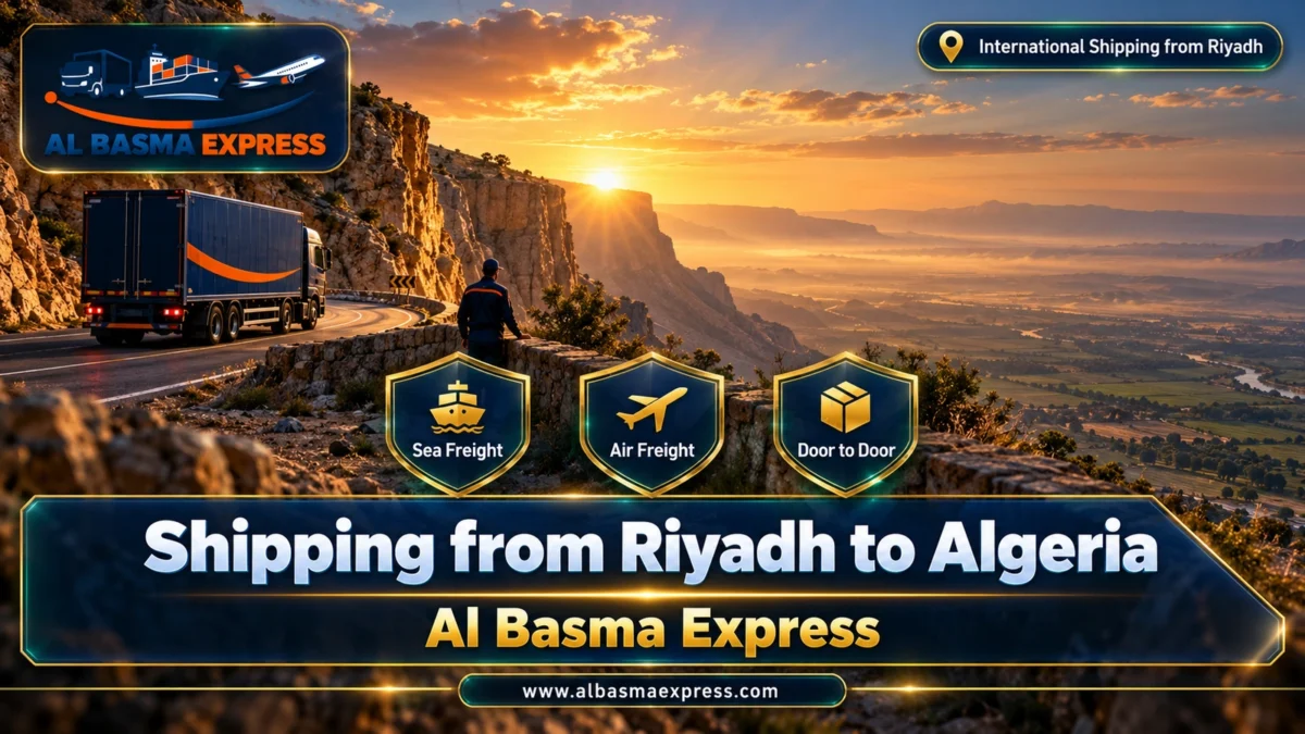 Shipping from Riyadh to Algeria Car & Container Shipping and Home Moving by Sea