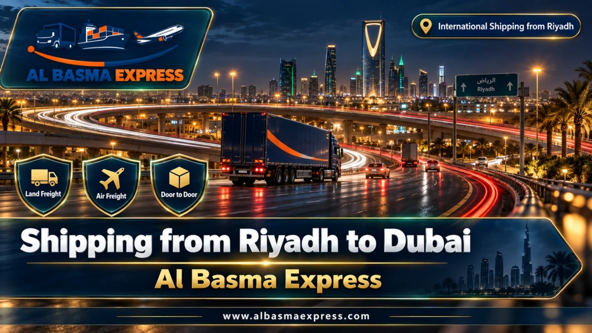 Shipping from Riyadh to Dubai Car Shipping & Tower and Villa Moves