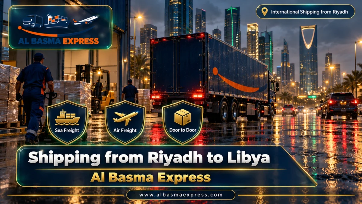 Shipping from Riyadh to Libya Car, Equipment & Appliance Shipping