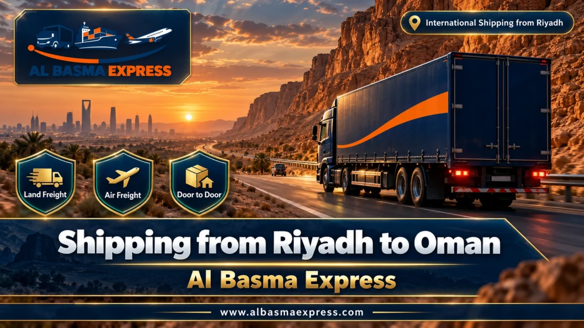 Shipping from Riyadh to Oman Car, Equipment & Furniture Shipping to Muscat and Salalah