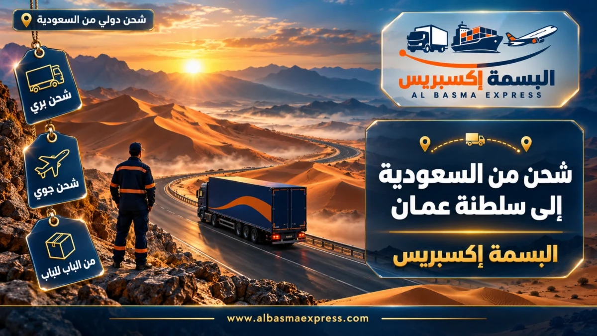 شركة شحن من السعودية إلى سلطنة عمان | البسمة إكسبريس