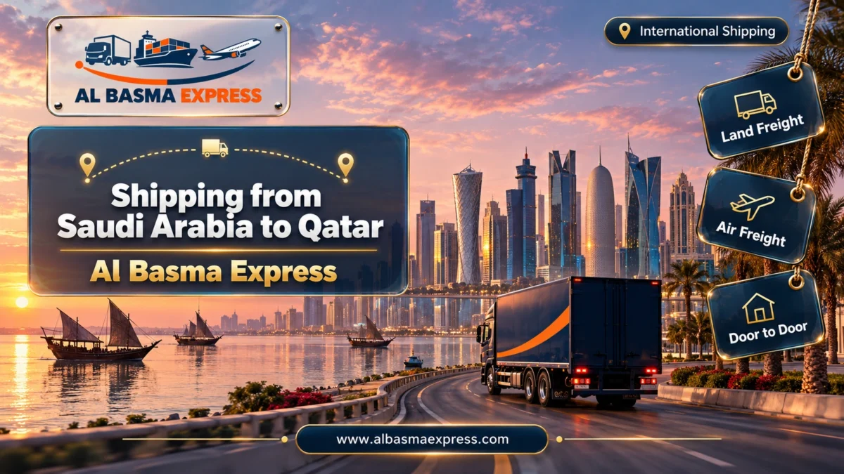 Shipping from Saudi Arabia to Qatar | Al Basma Express